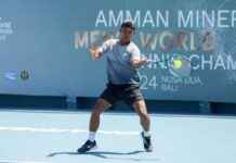 Amman Mineral Men’s World Tennis Championship : Andre Ilagan Siap Revans atas Omar Jasika