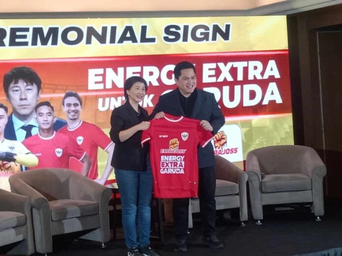 Prestasi Terus Meningkat, Extra Joss Gabung Jadi Sponsor Timnas Indonesia