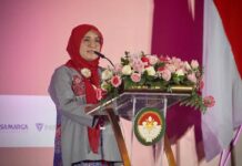 Sekjen DWP Pusat Ajak Masyarakat Selalu Gunakan Produk Lokal Buatan UMKM