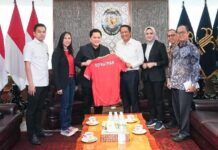 Sekjen PP Perbasi dan Ketum PSSI Kompak Temui Menkumham, Terkait Dukungan Timnas di Masa Depan Sekjen PP Perbasi dan Ketum PSSI Kompak Temui Menkumham, Terkait Dukungan Timnas di Masa Depan