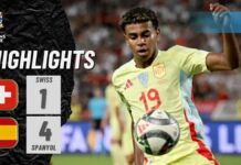 Spanyol Menaklukkan Swiss dengan Kemenangan 4-1 UEFA Nations League 2024-2025