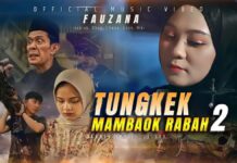 Lirik Lagu Tungkek Mambaok Rabah 2 dan Artinya - Fauzana