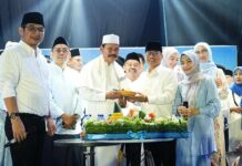 Peringati Hari Santri 2024, Ratu Zakiyah Bersholawat Bersama Ikatan Pemuda Jawilan