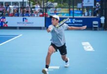 M-25 Amman Mineral Men’s World Tennis Championship 2024 : Nathan Barki Maju ke Babak Kedua