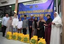 PWI Pusat dan IKWI Gelar Buka Puasa dan Santunan untuk Yatim Piatu