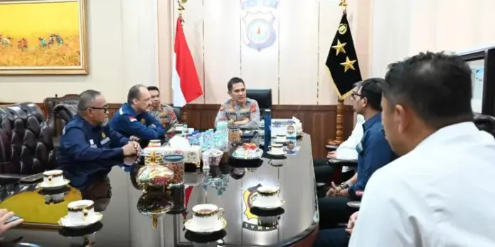 Polda Jambi menerima perwakilan SKK Migas Sumbagsel