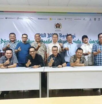 PWI Kota Bogor Kunjungi Markas PWI Jaya di Jakarta