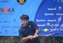 Pusaka Indonesia International Junior Championships 2025 :: M Akmal Junaini Tumbangkan Petenis Unggulan