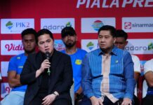 Erick Thohir: Piala Presiden 2025 Harus Jadi Event Membanggakan Dalam dan Luar Negeri
