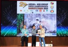 Konfederasi Catur ASEAN Beri Penghargaan Kepada Eka Putra Wirya dan Japfa Comfeed Indonesia