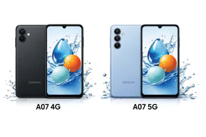 Daftar Harga Samsung A07 4G dan 5G Hari Ini Update Resmi + Promo Cicilan 0%