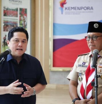 Menpora Erick Thohir dan Kwarnas Sinergikan Program, Bentuk Saka Olahraga